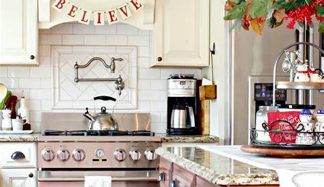 Kitchen Decorated For Christmas 10 Decoration Ideas Lovely Spaces
