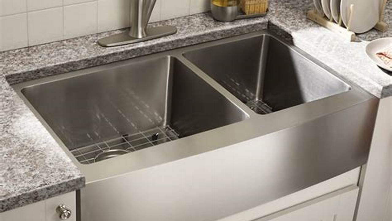 Unleash Your Kitchen's Potential: Discover the Secrets of a Kitchen Double Sink