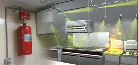 Automatic Wet Chemical Kitchen Fire Suppression System With Stainless