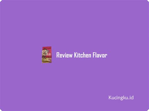 Cool Kitchen Flavor Review Ideas