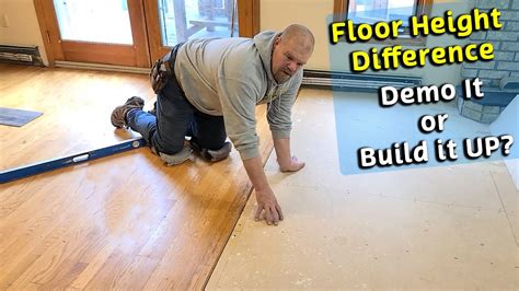 The Best Kitchen Floor Height Increase References