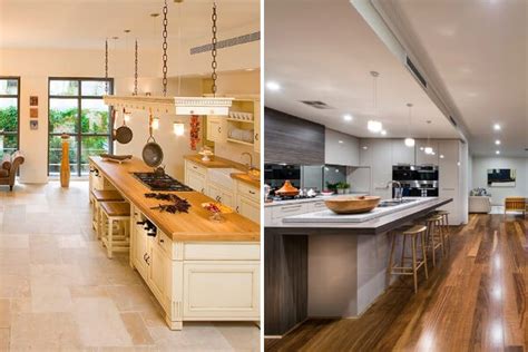 Cool Kitchen Floor Tile Vs Wood Ideas