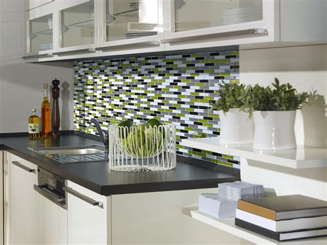 Famous Kitchen Glass Tiles Design Home References