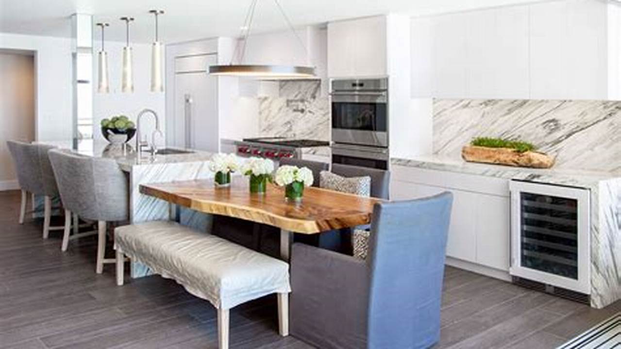 Kitchen Islands with Dining Table Attached: The Ultimate Guide to Design, Function, and Inspiration