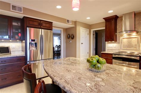 A kitchen remodel in Pensacola, Florida is full of natural light and