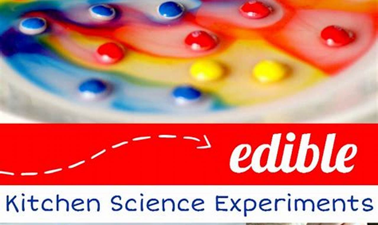 kitchen science experiments for preschoolers