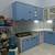 kitchen set biru dongker