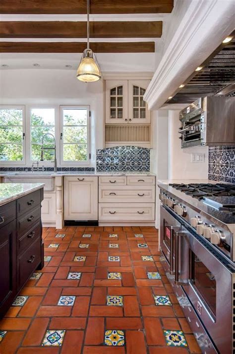 Incredible Kitchen Spanish Floor Tiles References