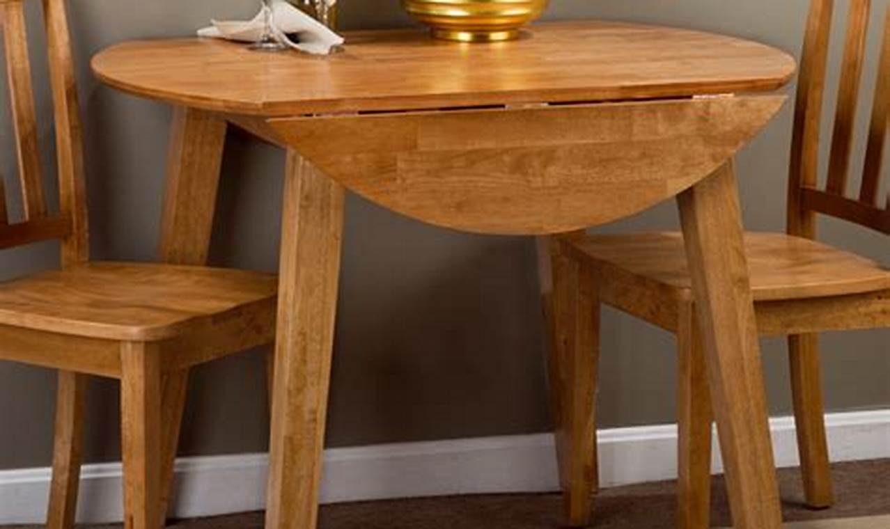 Your Complete Guide to Kitchen Tables with Leaves and Chairs for Every Occasion