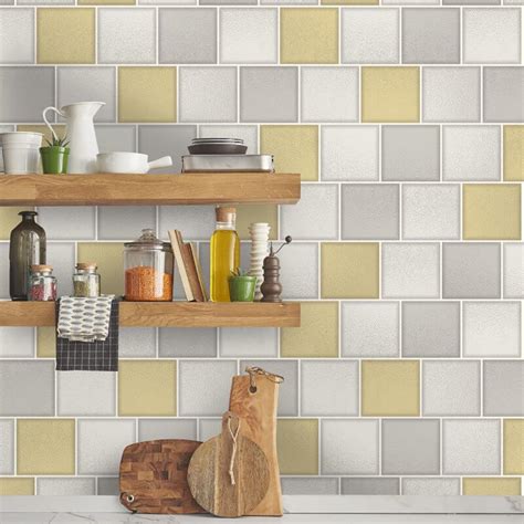 Review Of Kitchen Tile Effect Wallpaper Ideas