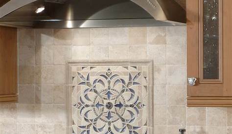 Tile backsplash/ medallion Tile backsplash, Backsplash, Medallion