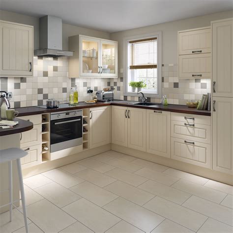 Famous Kitchen Tiles To Go With Cream Units References