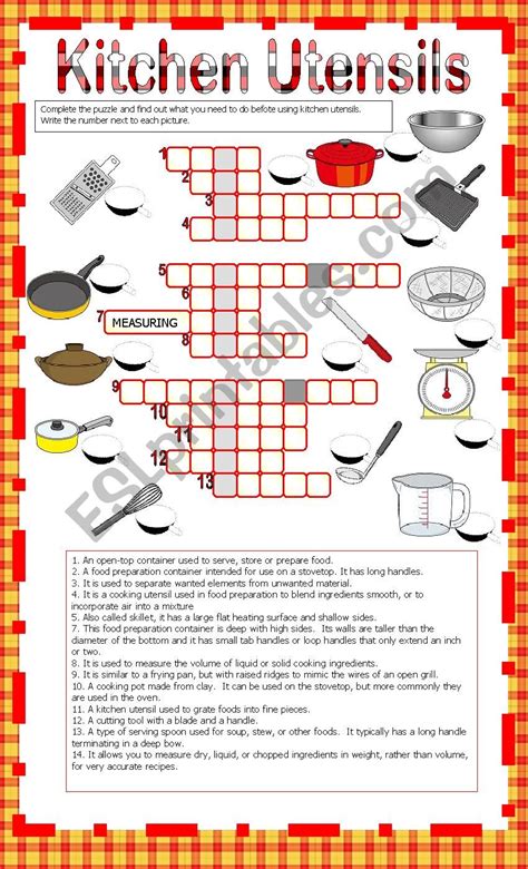 Kitchen Appliances Crossword Clue 8 designbyraquel