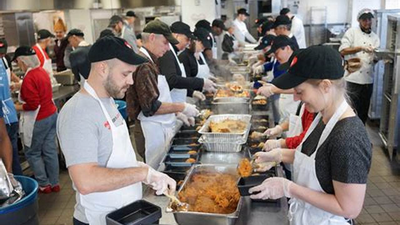 Kitchen Volunteers: Feeding the Community with a Passion