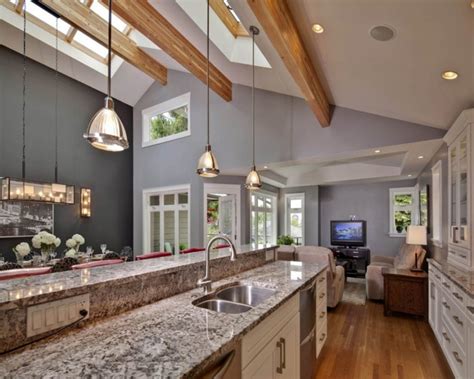 Kitchen With High Ceiling Ideas