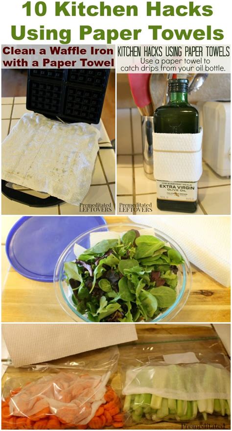 kitchen DIY hacks using paper