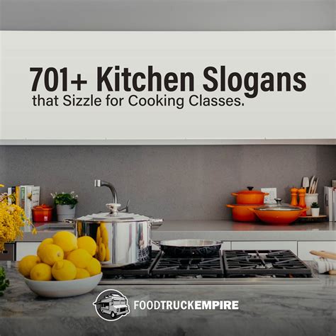 Kitchen Accessories Slogans