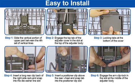 Kitchen Aid Dishwasher Upper Rack Replacement