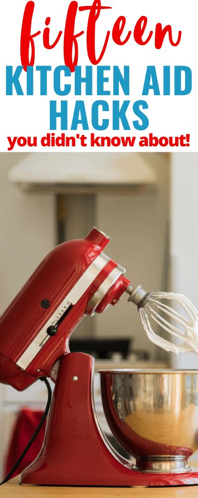 Kitchen Aid Hacks