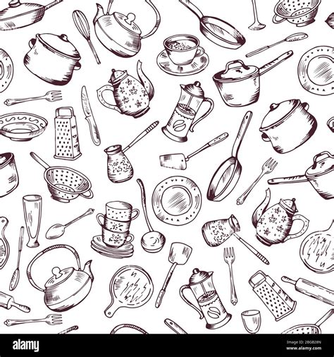 Kitchen Background Pattern