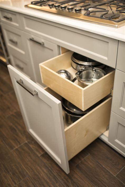 Kitchen Base Cabinets Pot Drawers