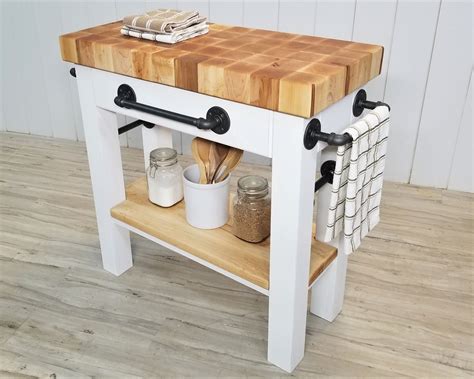 Kitchen Block End Table