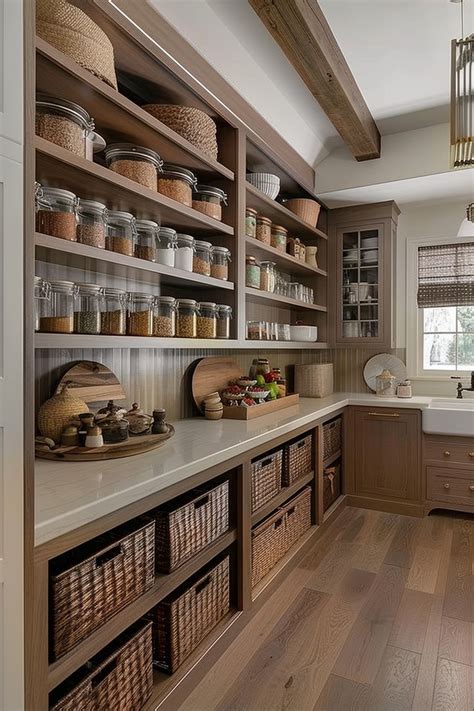 Kitchen Built In Pantry Ideas