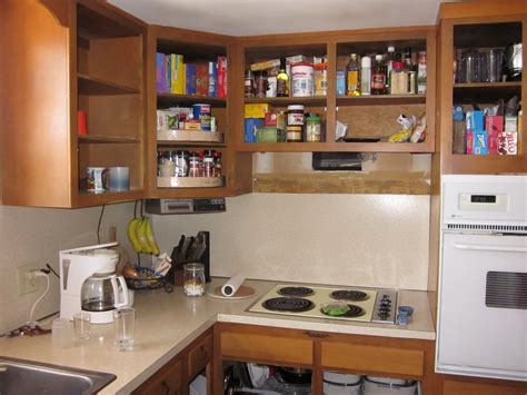 kitchen cabinet boxes without doors