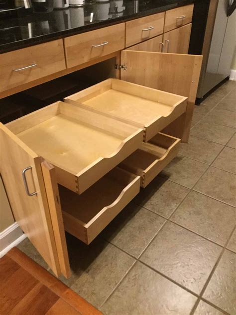 kitchen cabinet sliding shelf