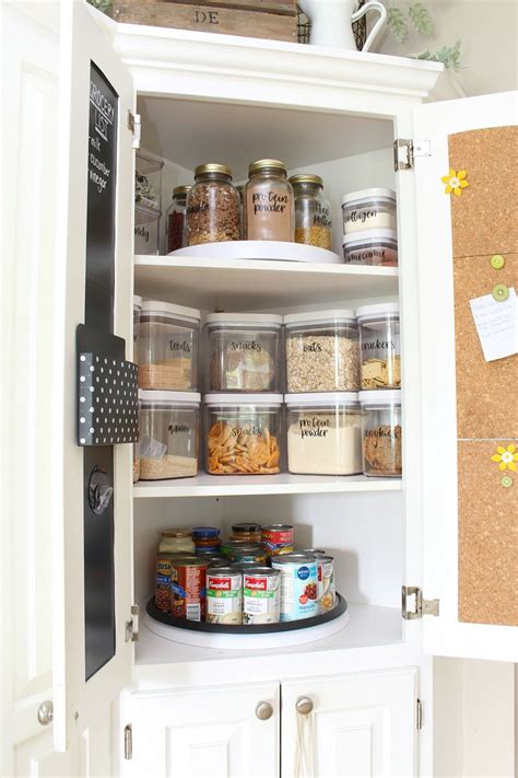 Kitchen Cabinet Storage Organization