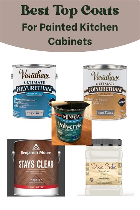 Kitchen Cabinets Top Coat