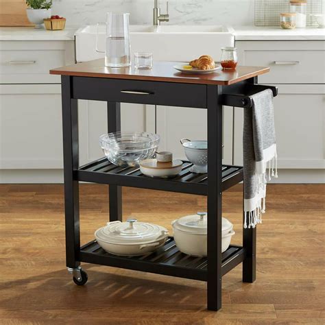 Kitchen Cart With Slide Out Table