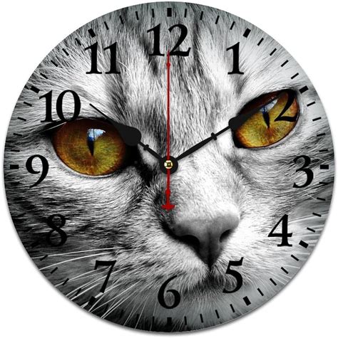Kitchen Clocks Cat Themed