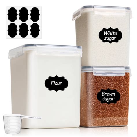 Kitchen Containers Flour Sugar