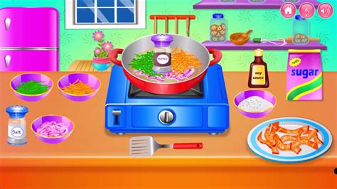 kitchen cooking games for toddler skills