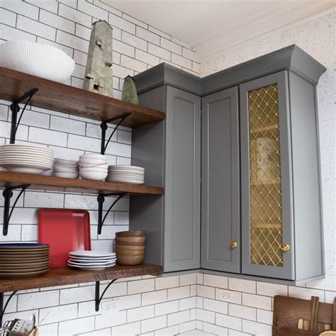 Kitchen Corner Wall Unit Storage