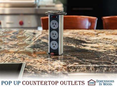 kitchen counter power outlet