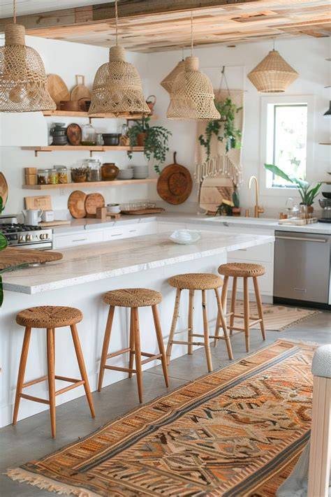 kitchen decor boho style