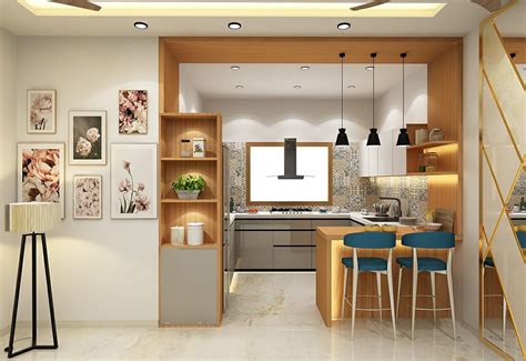 Kitchen Dining Partition Wall Design