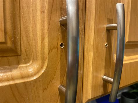 Kitchen Door Handles Drilled Wrong