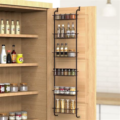 Kitchen Door Mounted Storage Rack