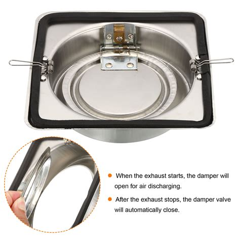 Kitchen Exhaust Backdraft Damper