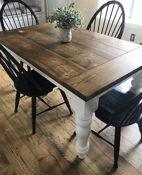 Kitchen Farmhouse Table Rustic