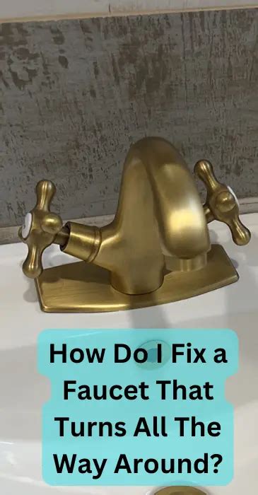 Kitchen Faucet Handle Spins