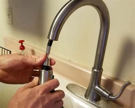 Kitchen Faucet Spray Not Working