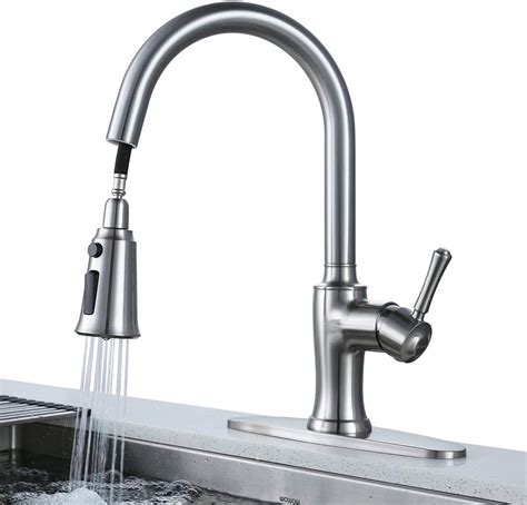 Kitchen Faucet With Hose