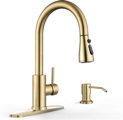 Kitchen Faucets Gold Finish