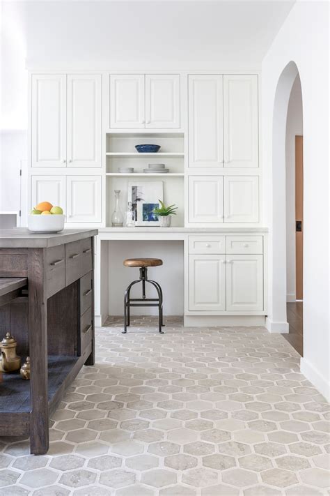 Kitchen Floor Hexagon Tile