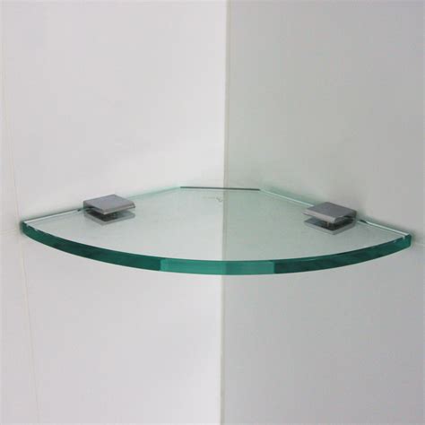 Kitchen Glass Corner Shelf