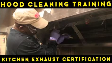 Kitchen Hood Cleaning Certification